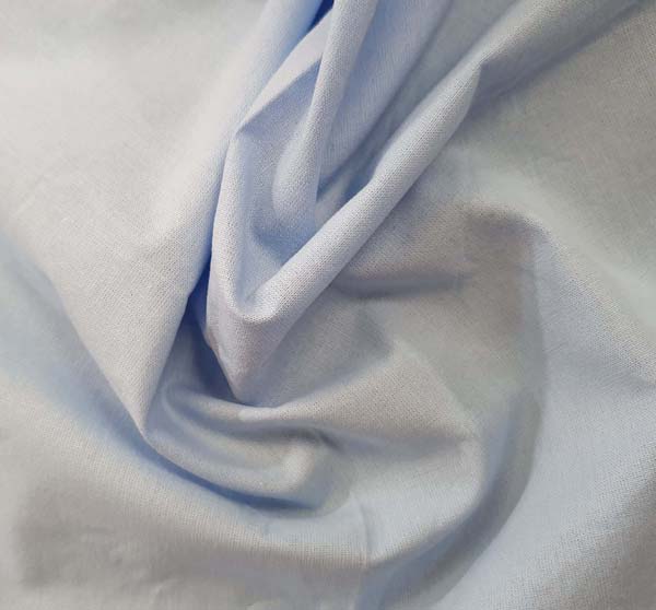 122gr/m2 GLAZED COTTON - LT BLUE (CELESTE)